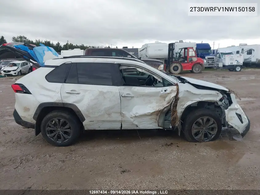 2022 TOYOTA RAV 4 VIN 2T3DWRFV1NW150158 — фото 14