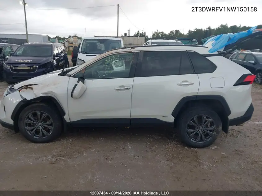2022 TOYOTA RAV 4 VIN 2T3DWRFV1NW150158 — фото 15