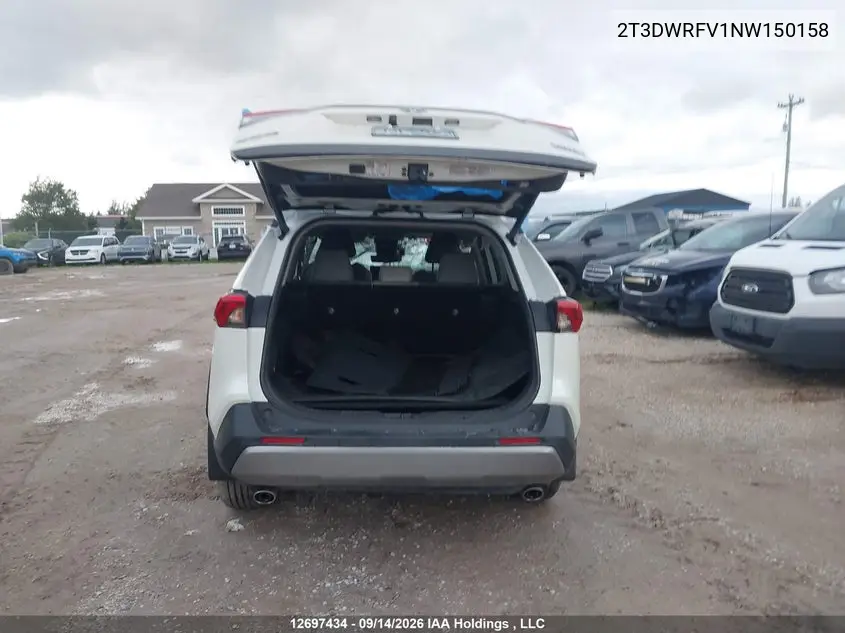 2022 TOYOTA RAV 4 VIN 2T3DWRFV1NW150158 — фото 17