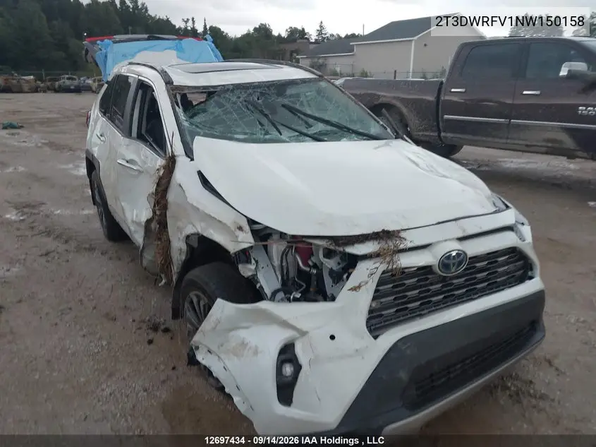 2022 TOYOTA RAV 4 VIN 2T3DWRFV1NW150158 — фото 6