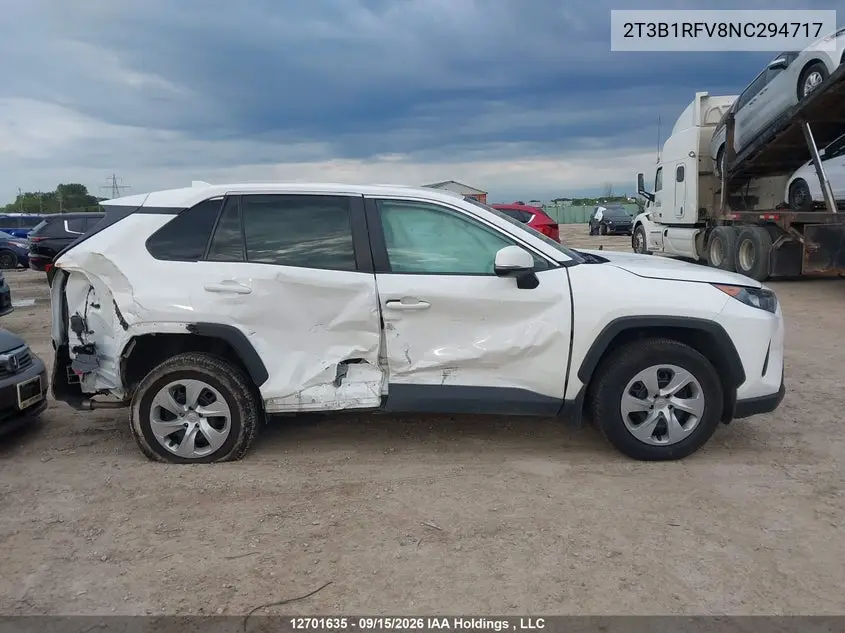 2022 TOYOTA RAV 4 VIN 2T3B1RFV8NC294717 — фото 13