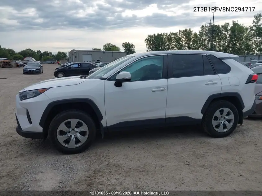 2022 TOYOTA RAV 4 VIN 2T3B1RFV8NC294717 — фото 14