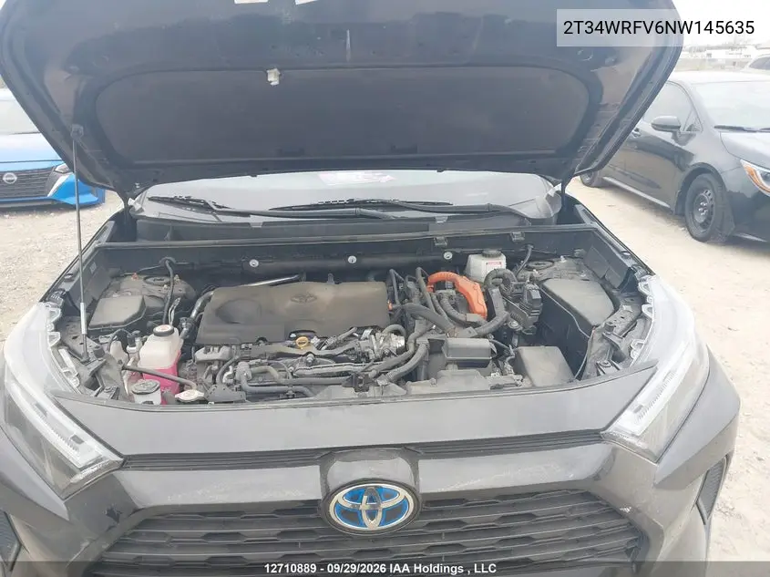 2022 TOYOTA RAV 4 VIN 2T34WRFV6NW145635 — фото 10