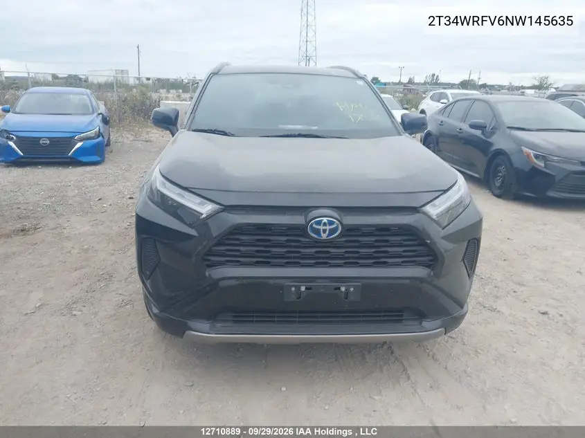 2022 TOYOTA RAV 4 VIN 2T34WRFV6NW145635 — фото 12