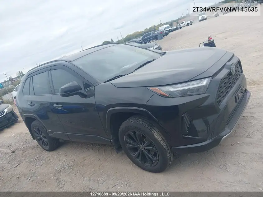 2022 TOYOTA RAV 4 VIN 2T34WRFV6NW145635 — фото 13