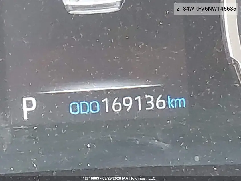 2022 TOYOTA RAV 4 VIN 2T34WRFV6NW145635 — фото 15