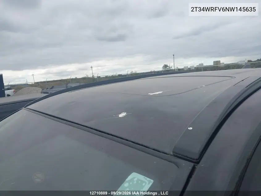 2022 TOYOTA RAV 4 VIN 2T34WRFV6NW145635 — фото 6