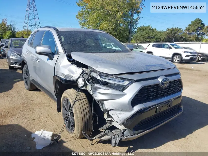 2022 TOYOTA RAV 4 VIN 2T34WRFV6NW145652 — фото 6