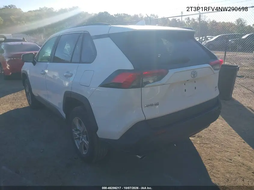 2022 TOYOTA RAV 4 VIN 2T3P1RFV4NW290698 — фото 3