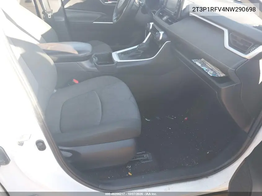2022 TOYOTA RAV 4 VIN 2T3P1RFV4NW290698 — фото 5