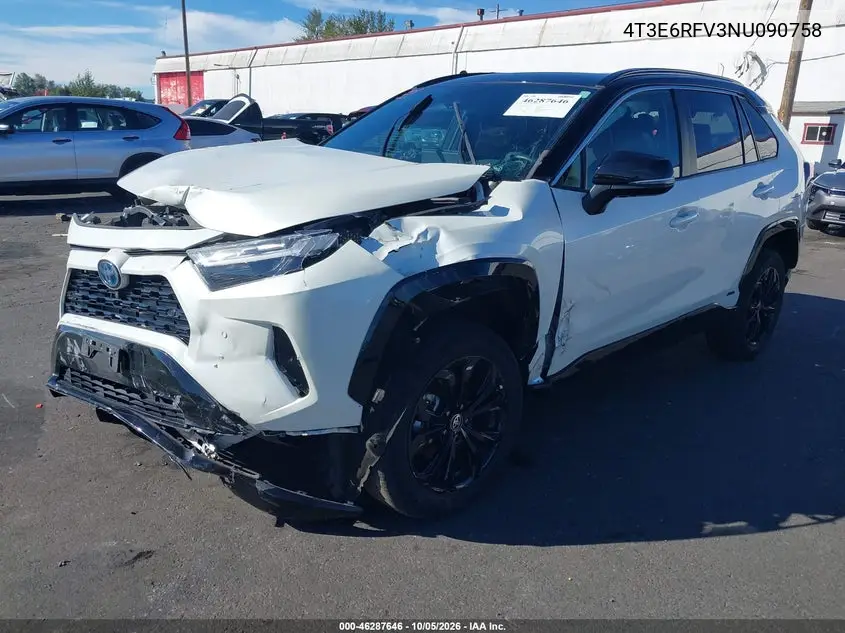 2022 TOYOTA RAV 4 VIN 4T3E6RFV3NU090758 — фото 2