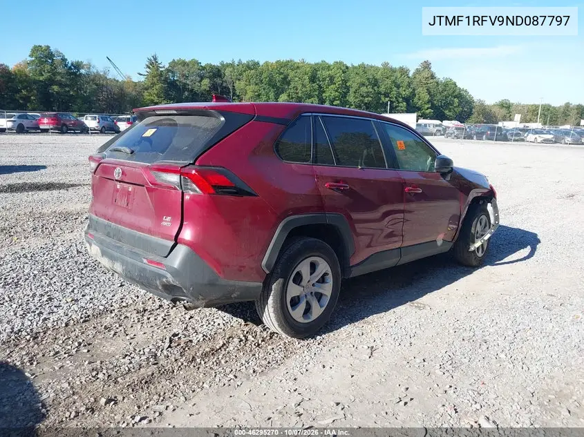 2022 TOYOTA RAV 4 VIN JTMF1RFV9ND087797 — фото 4