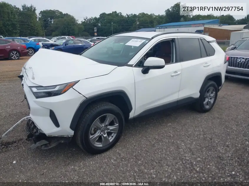 2022 TOYOTA RAV 4 VIN 2T3P1RFV1NW297754 — фото 2