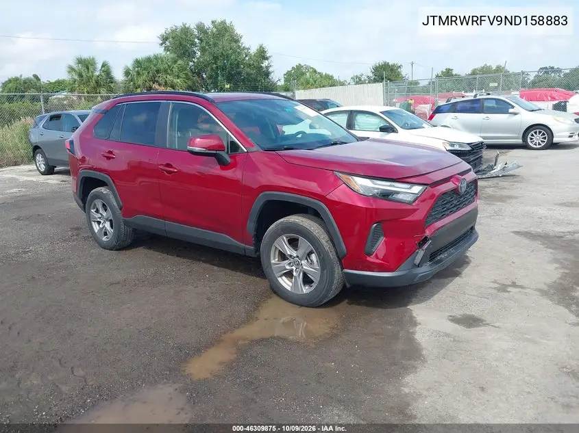 TOYOTA RAV 4 2022, VIN JTMRWRFV9ND158883