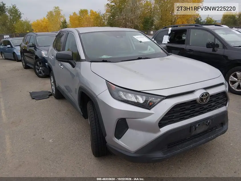 TOYOTA RAV 4 2022, VIN 2T3H1RFV5NW225220