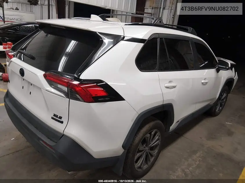2022 TOYOTA RAV 4 VIN 4T3B6RFV9NU082702 — фото 4