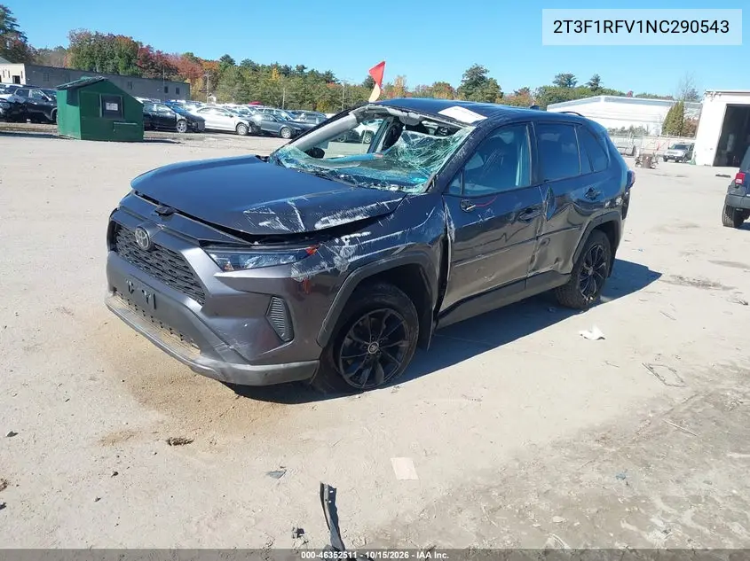 2022 TOYOTA RAV 4 VIN 2T3F1RFV1NC290543 — фото 2
