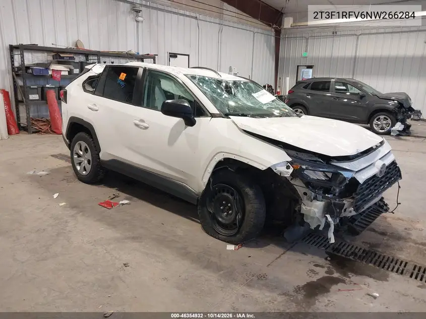 TOYOTA RAV 4 2022, VIN 2T3F1RFV6NW266284