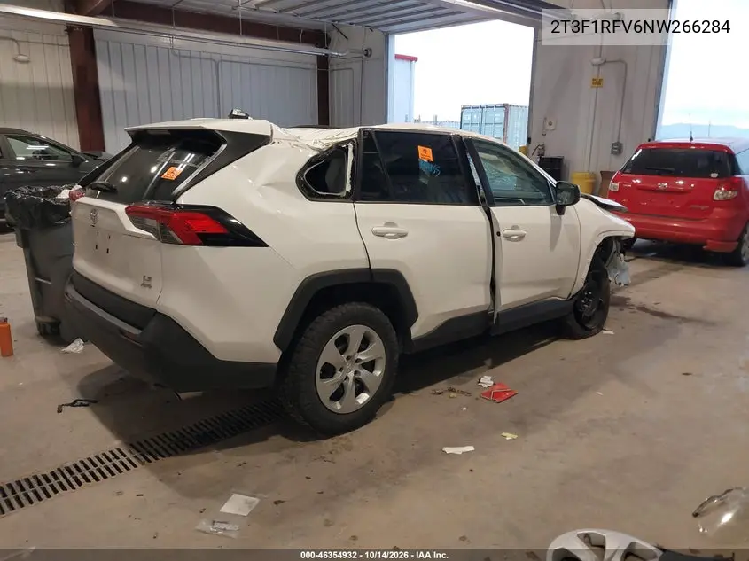 2022 TOYOTA RAV 4 VIN 2T3F1RFV6NW266284 — фото 4