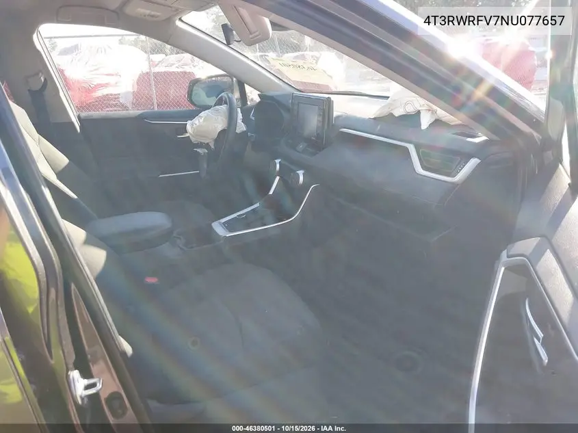 2022 TOYOTA RAV 4 VIN 4T3RWRFV7NU077657 — фото 5