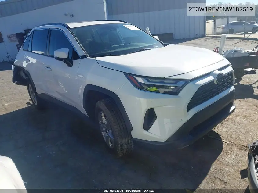 TOYOTA RAV 4 2022, VIN 2T3W1RFV6NW187519