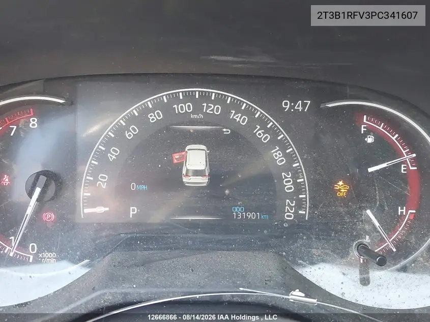 2023 TOYOTA RAV 4 VIN 2T3B1RFV3PC341607 — фото 16