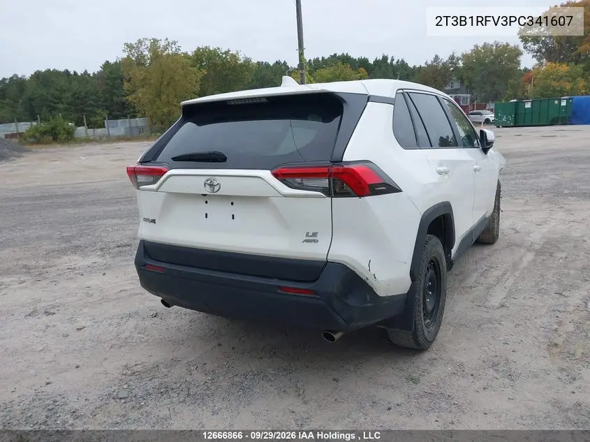 2023 TOYOTA RAV 4 VIN 2T3B1RFV3PC341607 — фото 4