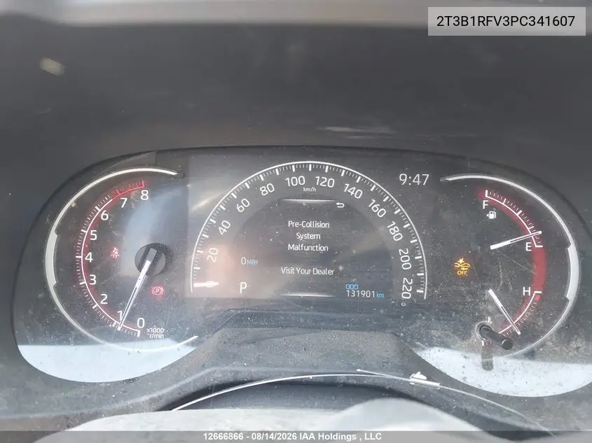 2023 TOYOTA RAV 4 VIN 2T3B1RFV3PC341607 — фото 7