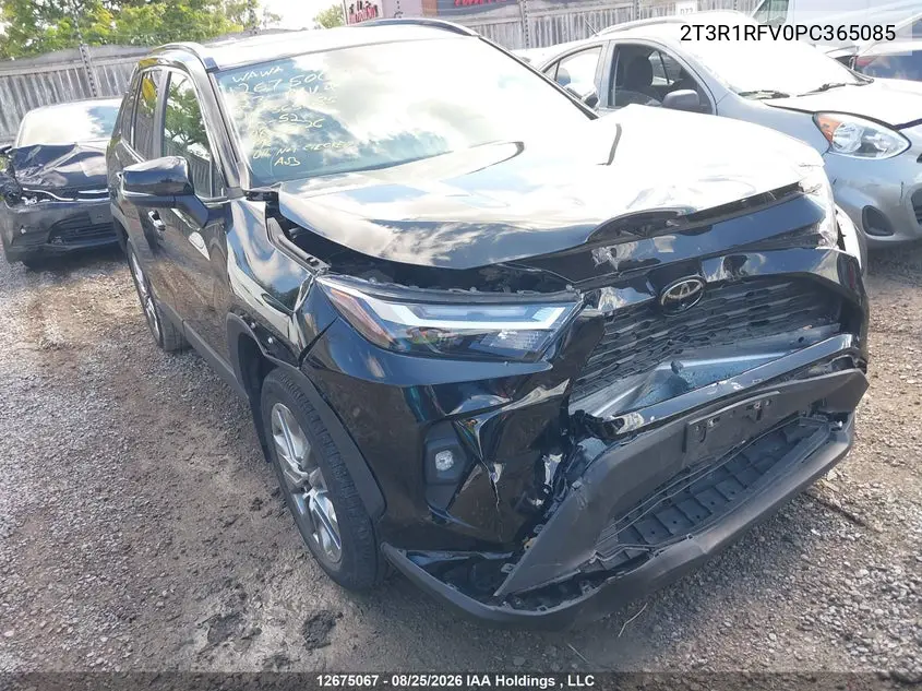 TOYOTA RAV 4 2023, VIN 2T3R1RFV0PC365085