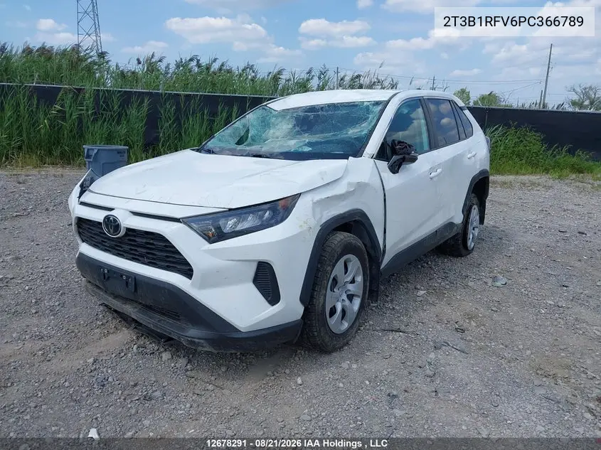 2023 TOYOTA RAV 4 VIN 2T3B1RFV6PC366789 — фото 2