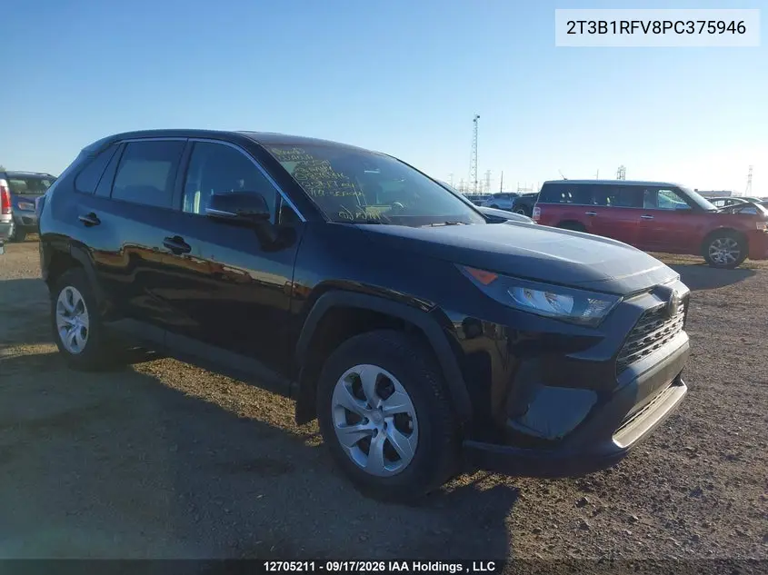 TOYOTA RAV 4 2023, VIN 2T3B1RFV8PC375946