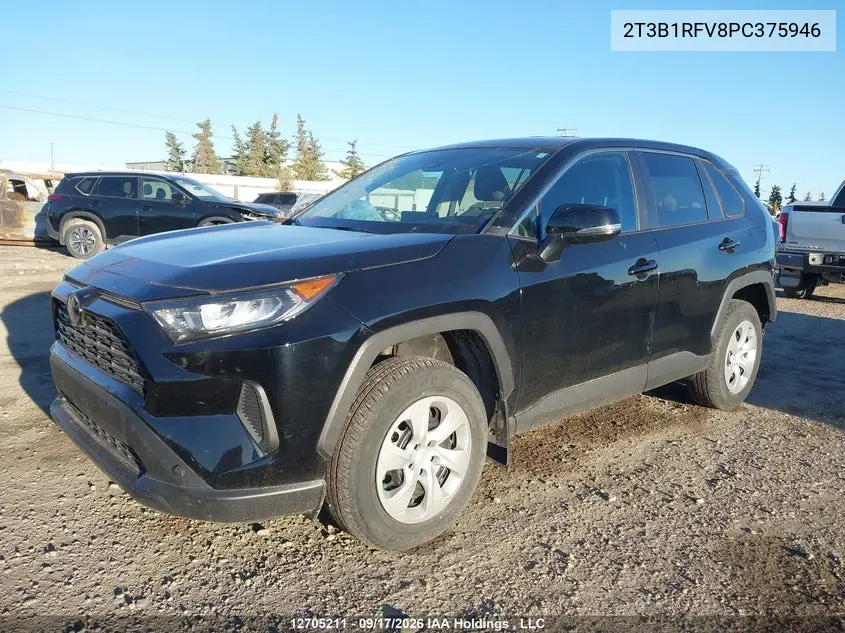 2023 TOYOTA RAV 4 VIN 2T3B1RFV8PC375946 — фото 2