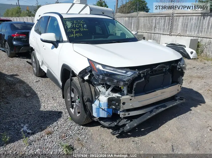 TOYOTA RAV 4 2023, VIN 2T3RWRFV7PW155969