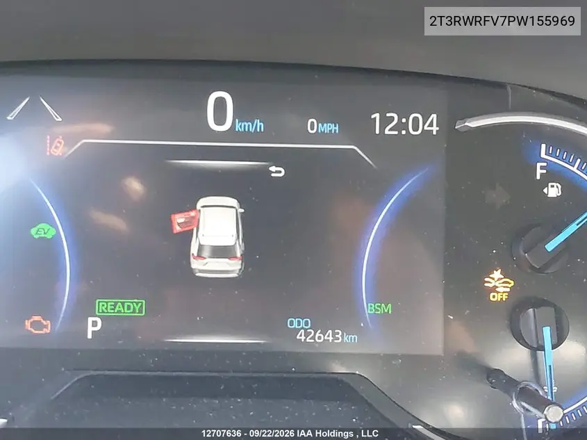 2023 TOYOTA RAV 4 VIN 2T3RWRFV7PW155969 — фото 16