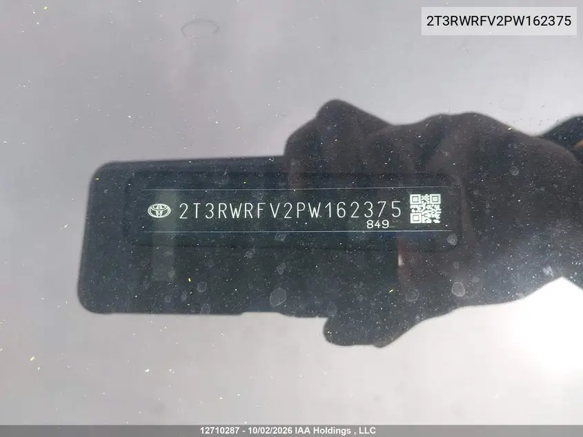 2023 TOYOTA RAV 4 VIN 2T3RWRFV2PW162375 — фото 18