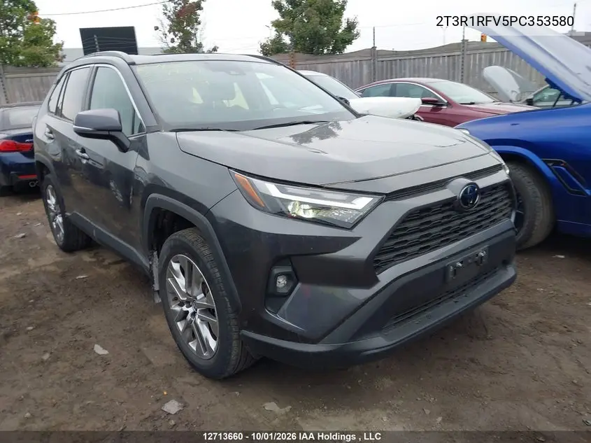 TOYOTA RAV 4 2023, VIN 2T3R1RFV5PC353580