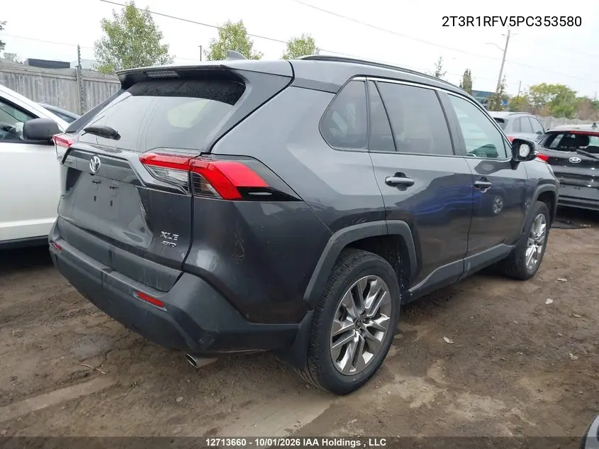 2023 TOYOTA RAV 4 VIN 2T3R1RFV5PC353580 — фото 4