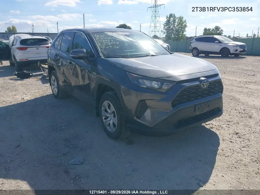 TOYOTA RAV 4 2023, VIN 2T3B1RFV3PC353854