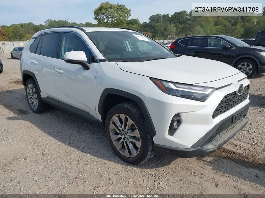 TOYOTA RAV 4 2023, VIN 2T3A1RFV6PW341708