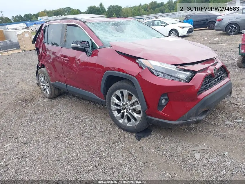 TOYOTA RAV 4 2023, VIN 2T3C1RFV9PW294683