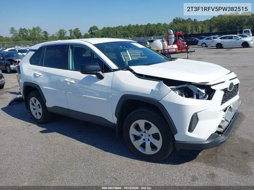 TOYOTA RAV 4 2023, VIN 2T3F1RFV5PW382515