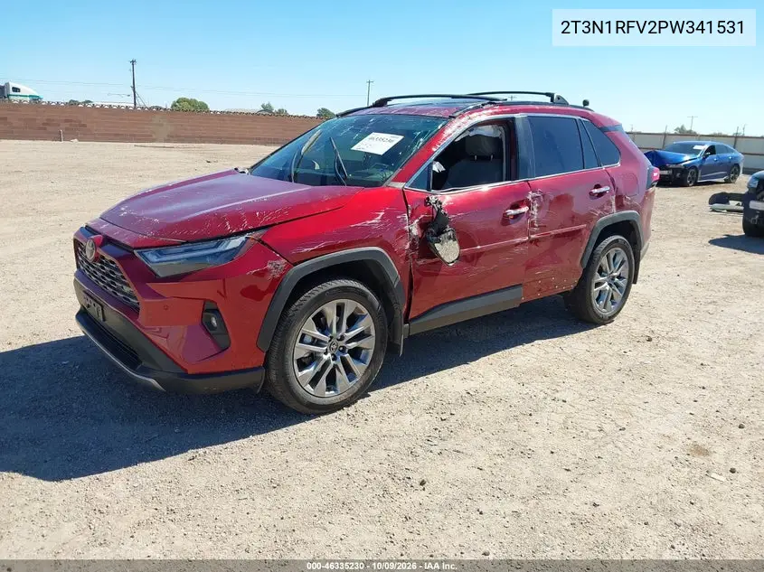 2023 TOYOTA RAV 4 VIN 2T3N1RFV2PW341531 — фото 2