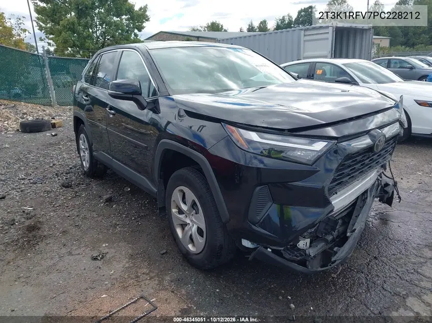 TOYOTA RAV 4 2023, VIN 2T3K1RFV7PC228212