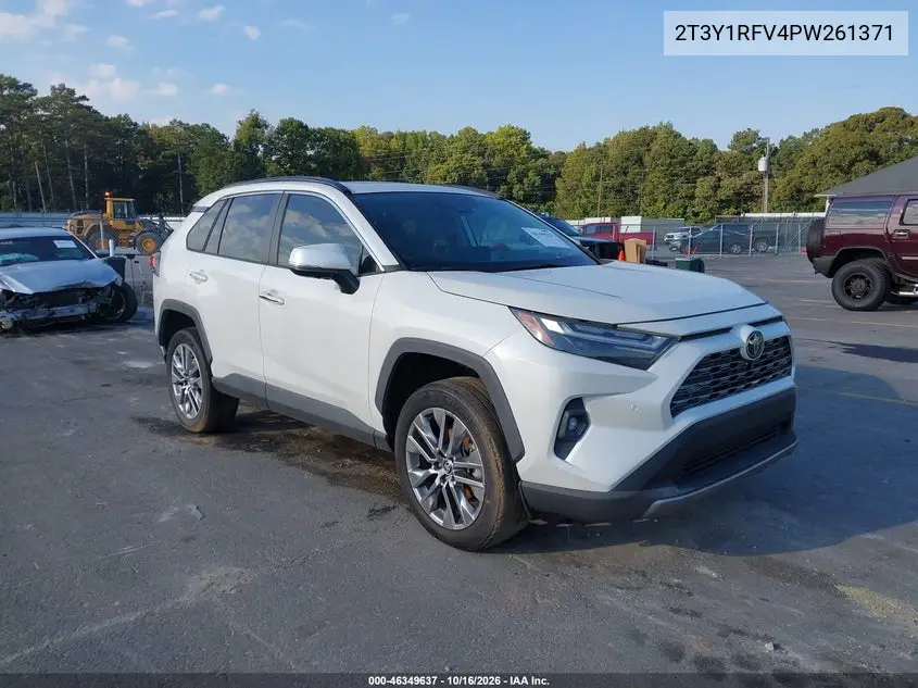 TOYOTA RAV 4 2023, VIN 2T3Y1RFV4PW261371