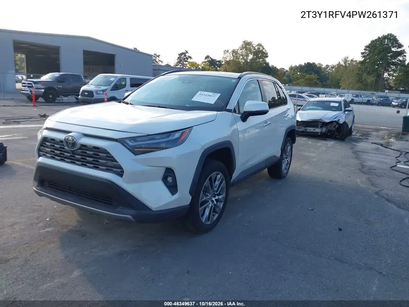 2023 TOYOTA RAV 4 VIN 2T3Y1RFV4PW261371 — фото 2