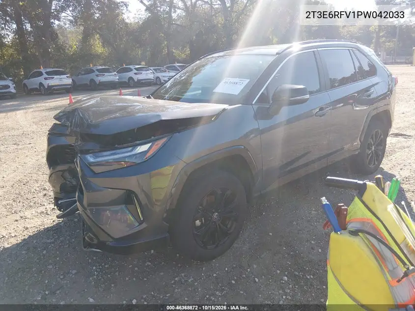 2023 TOYOTA RAV 4 VIN 2T3E6RFV1PW042033 — фото 2