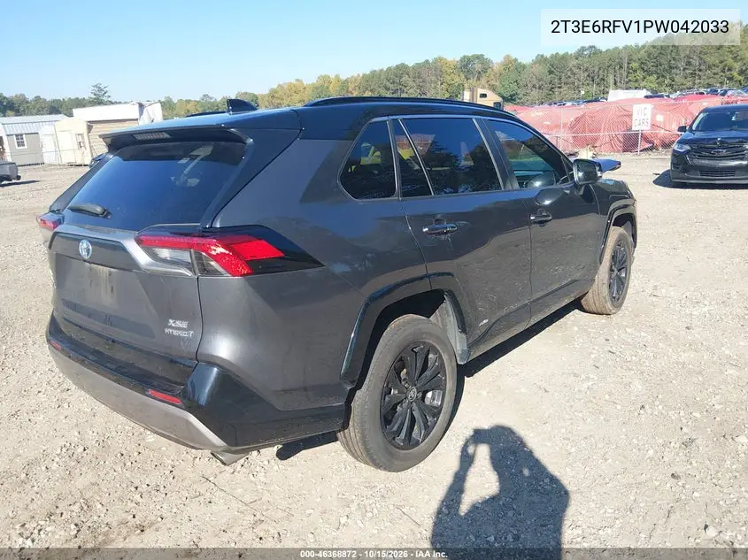 2023 TOYOTA RAV 4 VIN 2T3E6RFV1PW042033 — фото 4