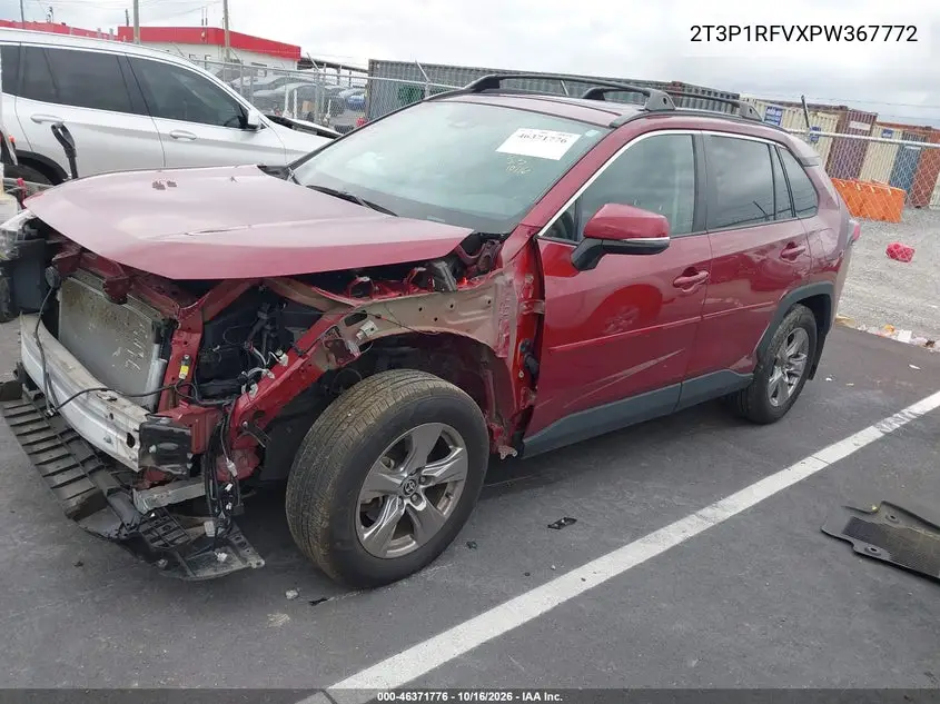 2023 TOYOTA RAV 4 VIN 2T3P1RFVXPW367772 — фото 2