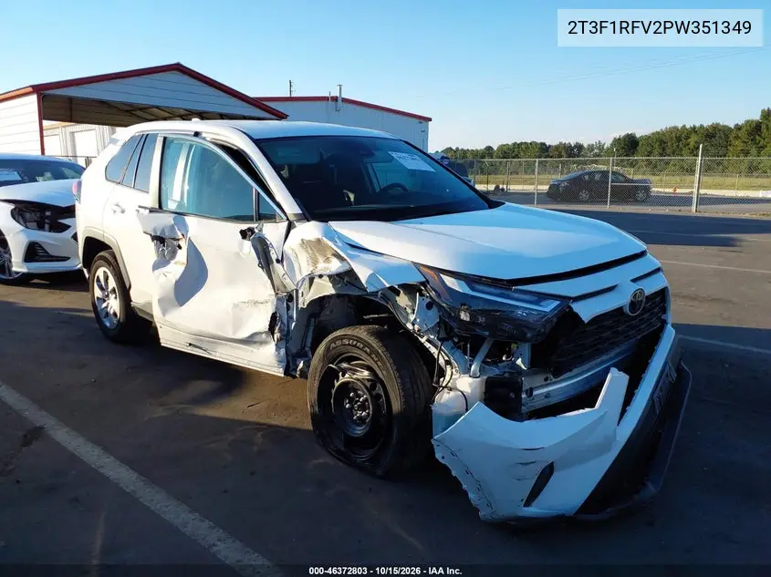 TOYOTA RAV 4 2023, VIN 2T3F1RFV2PW351349