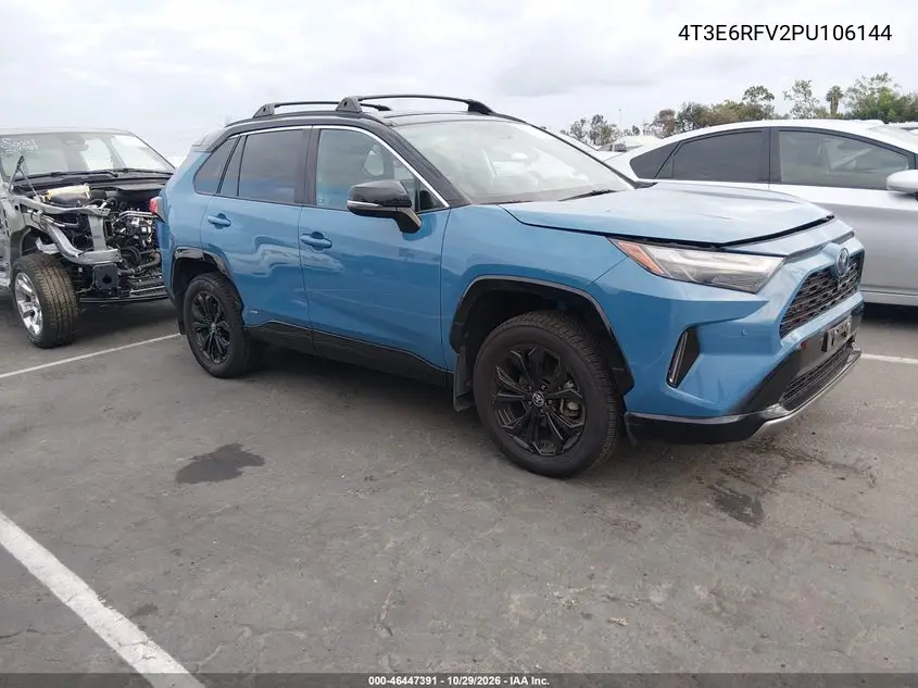 TOYOTA RAV 4 2023, VIN 4T3E6RFV2PU106144